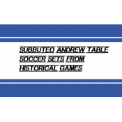 Subbuteo Andrew Table Soccer sets from Historical games (27)
